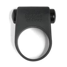 Эрекционное кольцо с вибрацией '50 оттенков серого' Feel It, Baby! Vibrating Cock Ring