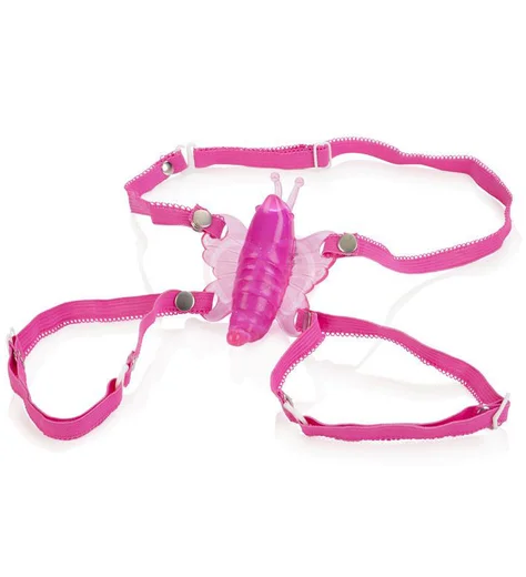 Вибратор для клитора с бабочкой Micro-Wireless Venus Butterfly розовый фото 1