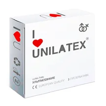 Презервативы Unilatex Natural Ultrathin ультратонкие 3 шт
