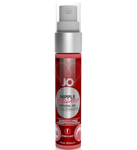 Стимулирующий гель для сосков Nipple Titillator Снежная клубника 30 мл фото 1