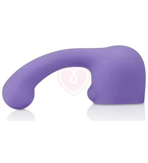 Утяжелённая насадка для массажёра Le Wand Petite Curve фиолетовый фото 1
