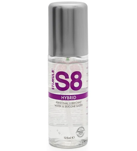 Лубрикант на водно-силиконовой основе Stimul8 Hybrid 125 мл фото 1