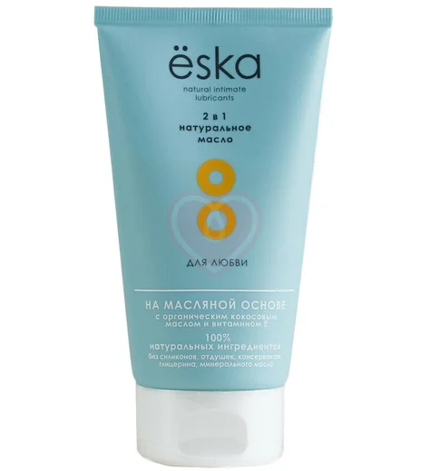 Натуральная смазка для любви на масляной основе Ёska 150 мл фото 1