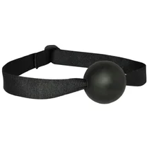 Кляп с шариком чёрный