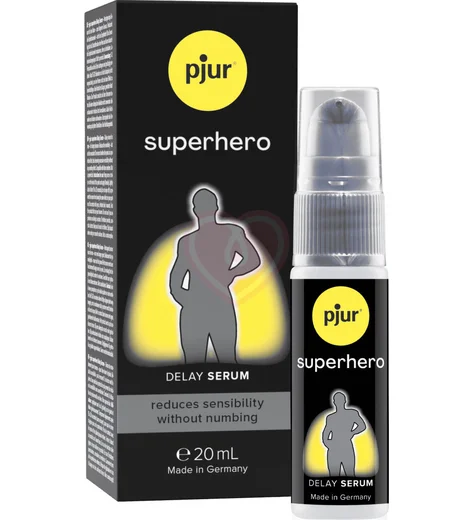 Пролонгирующая сыворотка Pjur Superhero Delay Serum 20 мл фото 2