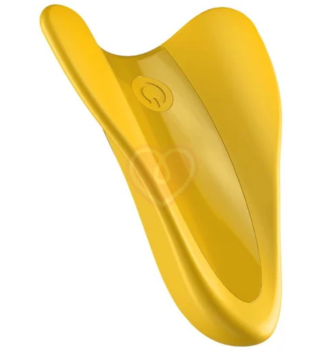 Мини-вибратор для ладони Satisfyer High Fly жёлтый фото 1