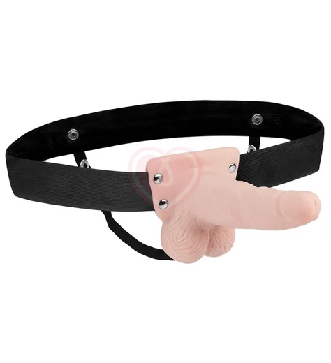 Фаллопротез Lux Fetish с вибрацией телесный 15 см фото 1