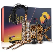 БДСМ-набор из 8 предметов Secret Pleasure Chest Wicked Wildcat леопардовый