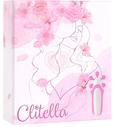 Стимулятор для клитора Clitella с насадками розовый фото 5