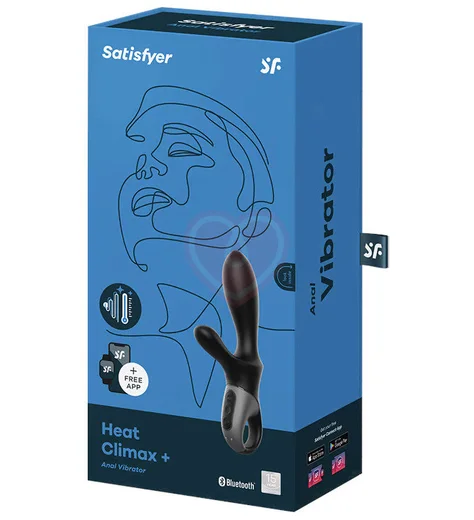Вибратор-кролик Satisfyer Heat Climax + с функцией нагрева и приложением фото 3