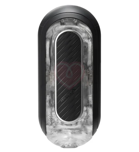Мастурбатор Tenga Flip Zero Gravity EV с вибрацией черный фото 1