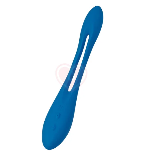 Гибкий вибратор Satisfyer Elastic Game синий фото 3