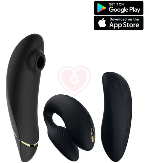 Набор Golden Moments Womanizer Premium 2 и We-Vibe Chorus фото 1