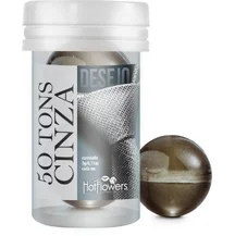 Масляный лубрикант в шариках Hot Ball 50 Tons Desire с охлаждающим эффектом