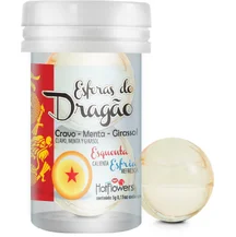 Масляный лубрикант в шариках Hot Ball Dragon с охлаждающе-разогревающим эффектом