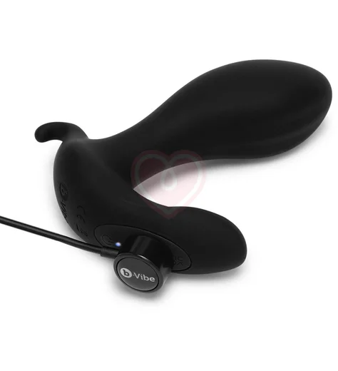 Расширяющийся вибростимулятор простаты b-Vibe Expand Plug с пультом черный фото 9