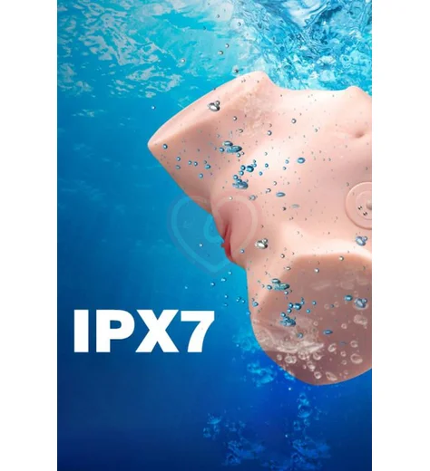 Мастурбатор вагина и анус с вибрацией Real Xise фото 6