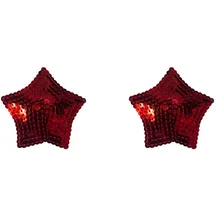Пэстисы Burlesque Tempest звездочки из пайеток красные