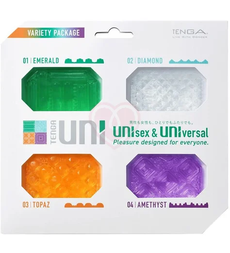 Набор мастурбаторов Tenga Uni Variety Pack фото 1