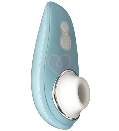 Вакуумный клиторальный стимулятор Womanizer Liberty голубой фото 1