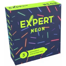 Светящиеся презервативы Expert Neon 3 шт