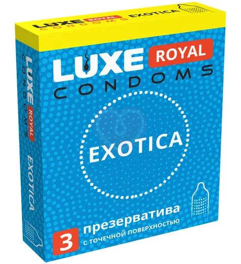 Презервативы Luxe Royal Exotica 3 шт фото 1