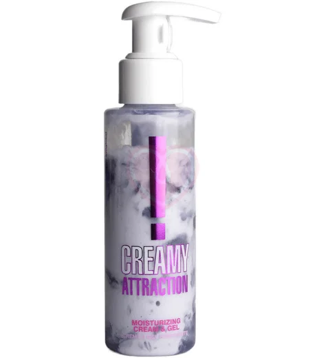 Увлажняющий крем-гель для тела Intt Creamy Attraction Blackberry с ароматом ежевики 100 мл фото 1