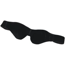 Чёрная мягкая маска на глаза Unisex Blindfold