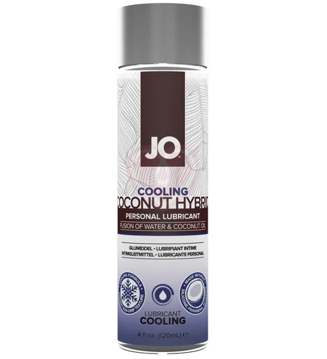 Охлаждающий лубрикант с кокосовым маслом System JO Hybrid Lubricant Cooling 120 мл фото 1