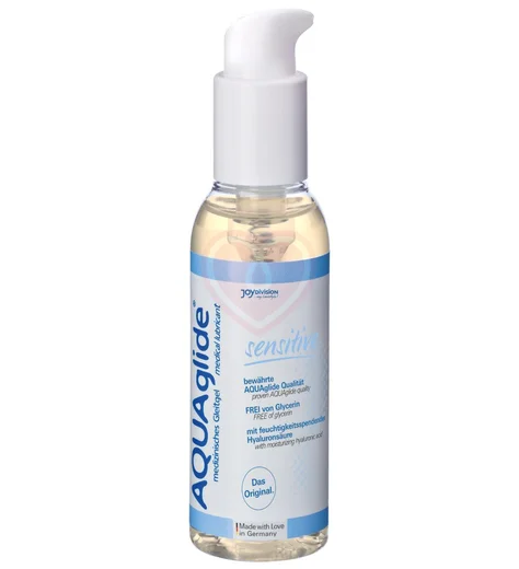 Лёгкий лубрикант на водной основе Aquaglide Sensitive Neutral 125 мл фото 1