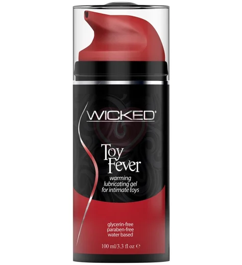 Разогревающий лубрикант на водной основе Wicked Toy Fever 100 мл фото 1