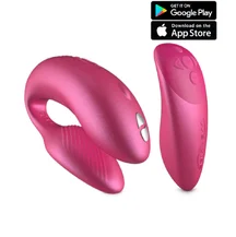 Парный вибратор с сенсорным пультом управления We-Vibe Chorus розовый