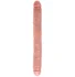 Фаллоимитатор двухсторонний гибкий King Cock Thick Double Dildo 40 см телесный фото 1