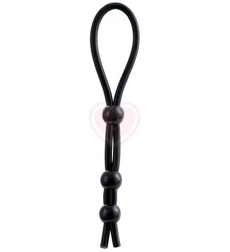 Эрекционное лассо с тремя бусинами ToyFa A-Toys фото 1