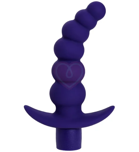 Рельефный анальный стимулятор ToDo Dandy фиолетовый фото 1