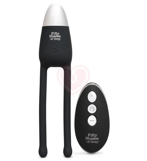 Вибратор с двумя хвостиками '50 оттенков серого' Relentless фото 1