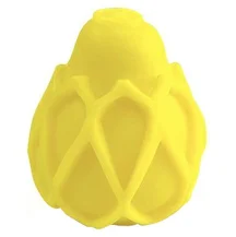 Компактный мастурбатор с рельефом Gvibe Gegg жёлтый