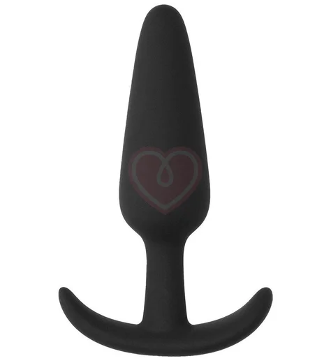 Анальная пробка для ношения Slim Butt Plug чёрная фото 1