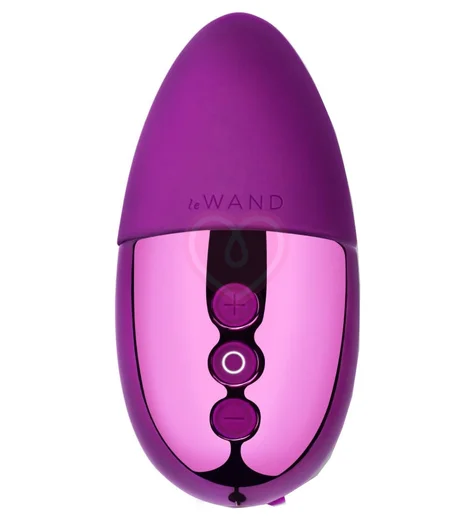 Утяжелённый мини-вибратор Le Wand Point фиолетовый фото 1
