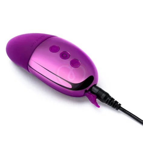 Утяжелённый мини-вибратор Le Wand Point фиолетовый фото 4