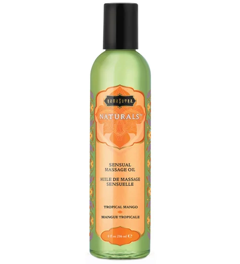 Массажное масло KamaSutra Naturals Tropical Mango Манго 236 мл фото 1