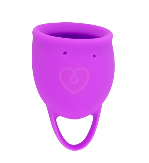 Менструальная чаша Lola Natural Wellness Tulip 20 мл фиолетовая фото 1
