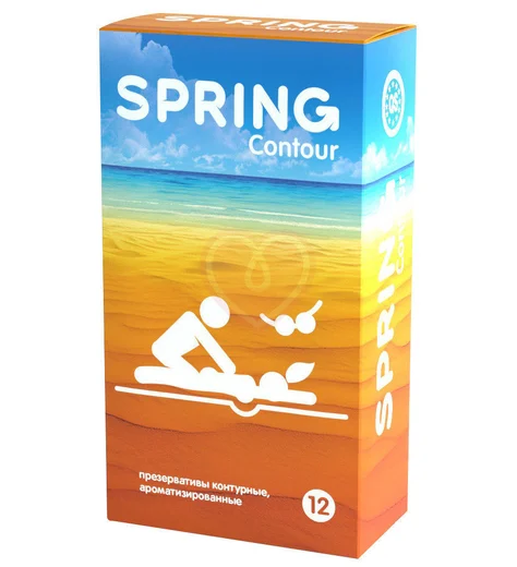 Презервативы Spring Contour анатомической формы 12 шт фото 1