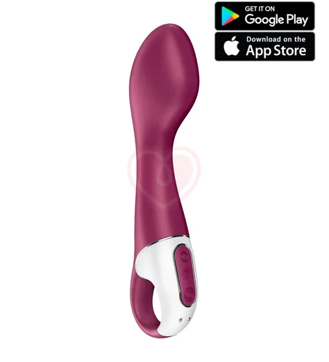 Вибратор Satisfyer Hot Spot для зоны G с функцией нагрева и приложением фото 1