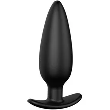 Анальная пробка со смещенным центром тяжести Erozon 07 черная