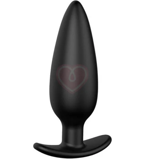 Анальная пробка со смещенным центром тяжести Erozon 07 черная фото 1