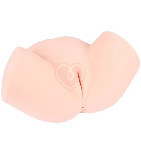 Мастурбатор с вагиной и анусом Kokos 3D Samanda с двойным слоем фото 1