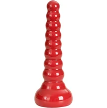 Большая анальная елочка Red Boy Anal Wand Butt Plug красная