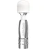 Мини-массажер с кристаллами BodyWand Silver Edition серебряный фото 1