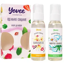 Набор для любви из 2 гелей-смазок Yovee с алоэ и со вкусом ванильных сливок